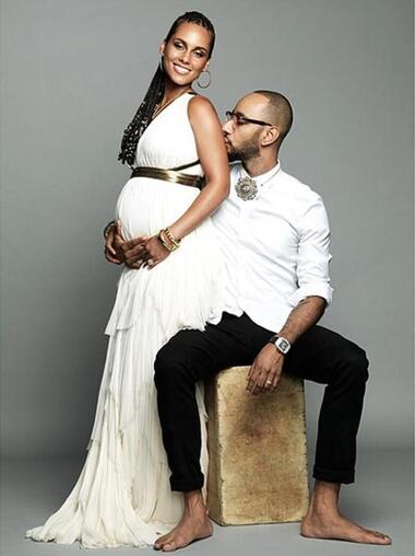 Алиша Киз и Свизз Битц. Фото: Instagram.com/aliciakeys.
