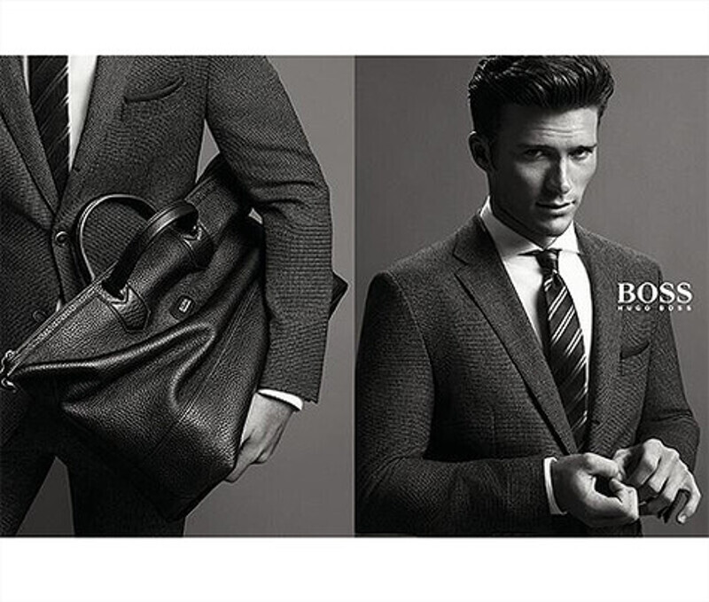 Скотт Иствуд в рекламной кампании Hugo Boss. Фото: материалы пресс-служб.