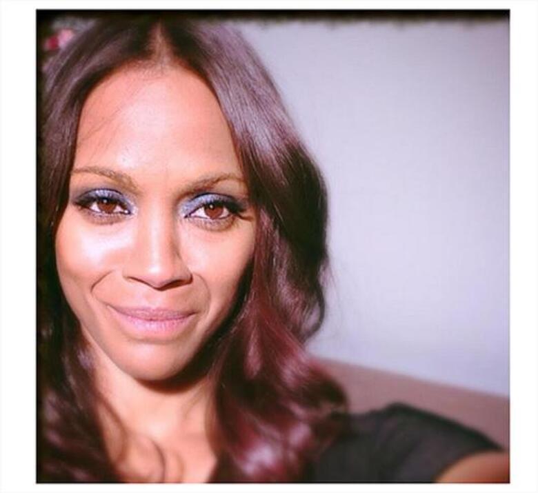 Зои Салдана. Фото: Twitter.com (@zoesaldana).