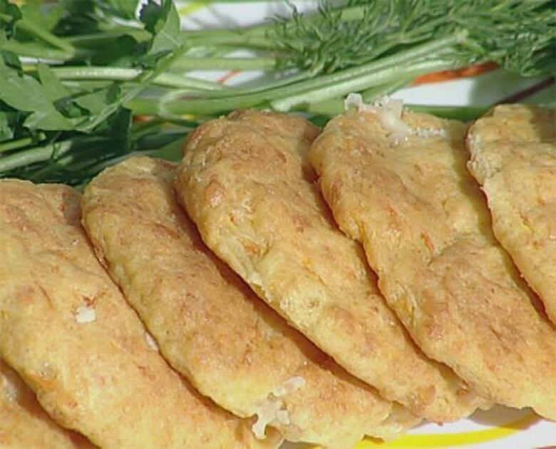 Сырные солнышки.
