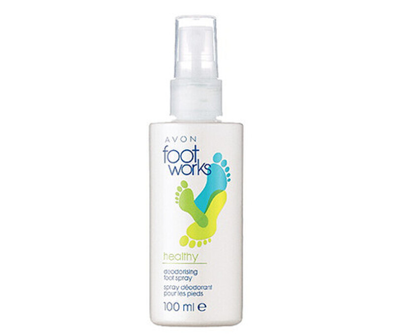 Дезодорант-cпрей для ног Healthy Foot Works, Avon. Фото: материалы пресс-служб.