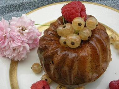 Морковный кекс с изюмом.
