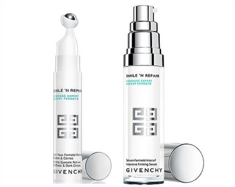 Сыворотка для лица и ролик для глаз Smile’n’Repair от Givenchy.