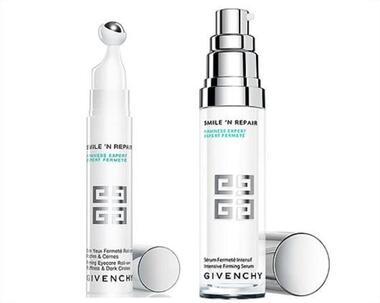 Сыворотка для лица и ролик для глаз Smile’n’Repair от Givenchy.