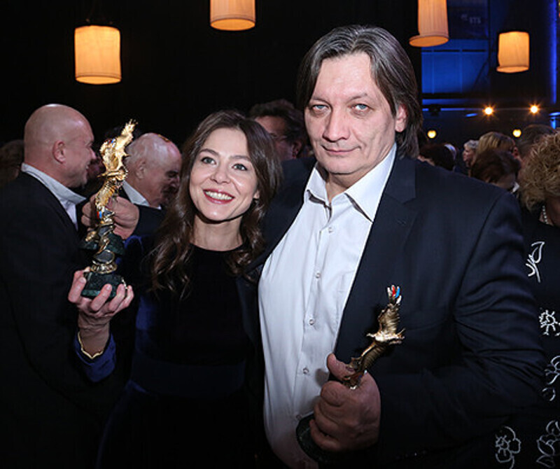 В этом году Елена Лядова получила премию "Золотой орел" за лучшую женскую роль второго плана в фильме "Елена". Фото: Геннадий Авраменко.