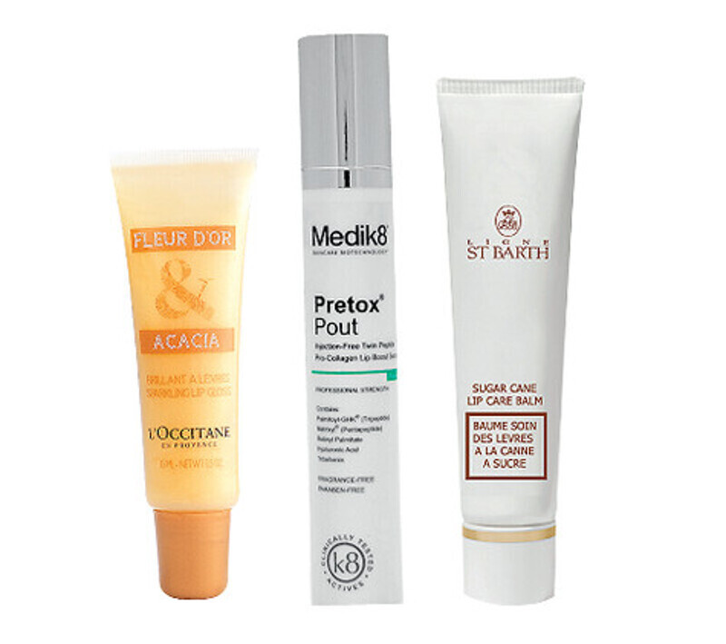 «Новый год в Грассе» от L'Occitane; Pretox Pout от Medik8; бальзам от St.Barth.