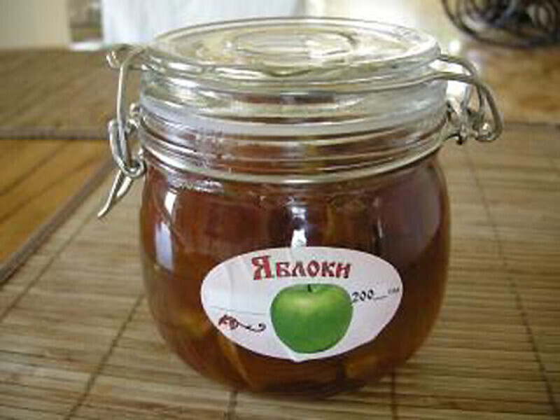 Яблочное варенье.