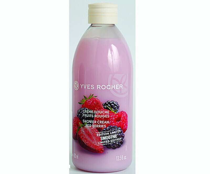 Гель для душа смузи «Ягодное настроение» от Yves Rocher.