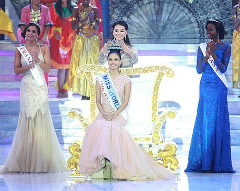 Награждение новой "Мисс мира". Фото: www.missworld.com.