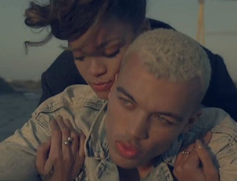 Кадр из видео "We Found Love".