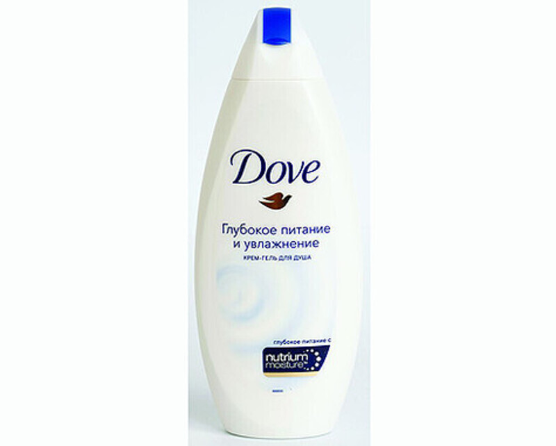 Крем-гель для душа «Глубокое питание и увлажнение» от Dove.