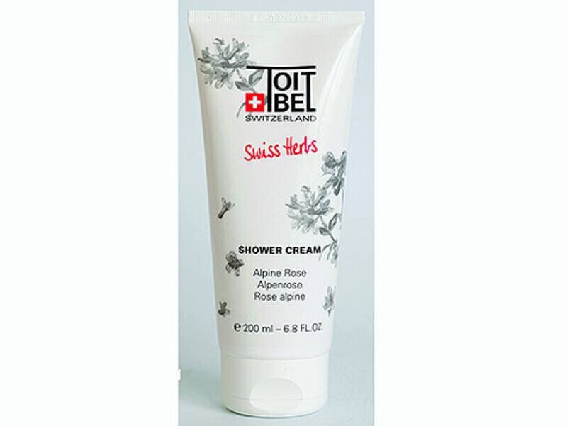 Гель для душа с экстрактом Альпийской розы Swiss Herbs от ToitBel.