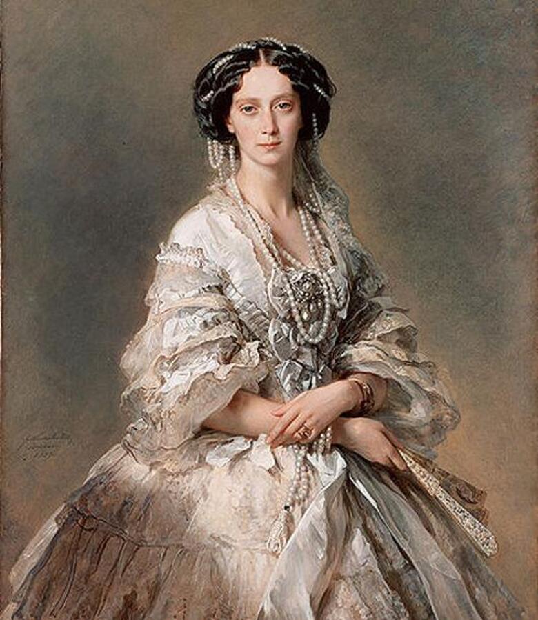 Мария Александровна. Портрет Франца Винтерхальтера, 1857 г. (Эрмитаж). Фото: ru.wikipedia.org.
