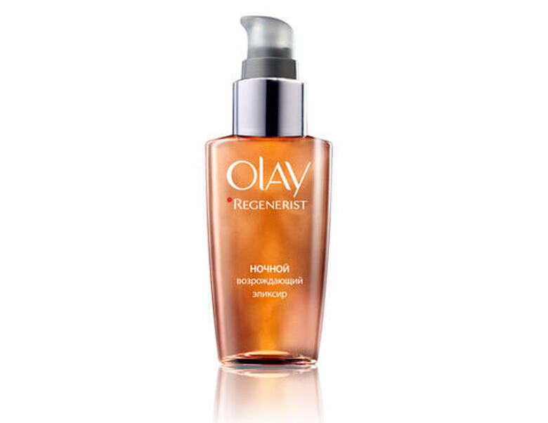 OLAY Regenerist Ночной Возрождающий эликсир — упругая, гладкая кожа лица всего за 7 ночей