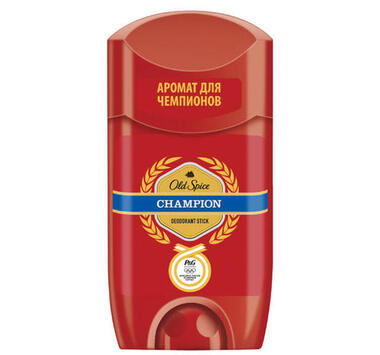 Выход новой линии «для чемпионов» Old Spice приурочен к олимпийским играм−2012 в Лондоне. Old Spice Champion — это дух чемпиона, который есть в каждом мужчине.