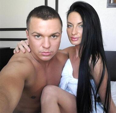 Евгения Феофилактова и Антон Гусев. Фото: Twitter.com.