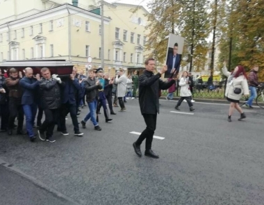 В Ярославле прошла траурная церемония прощания с актером 