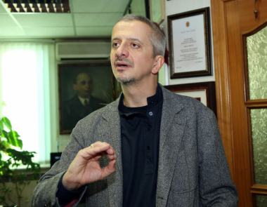 Режиссер Константин Богомолов отметил день рождения на работе