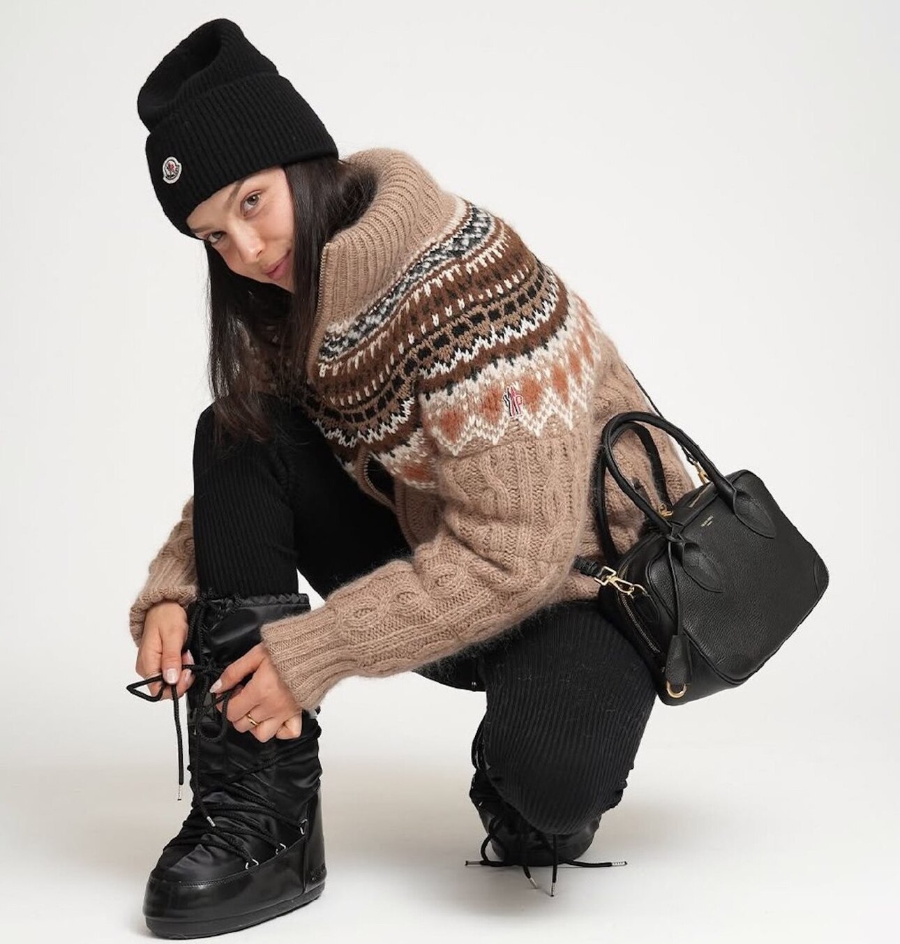 Образ в стиле горпкор Moncler Grenoble FW 25/26