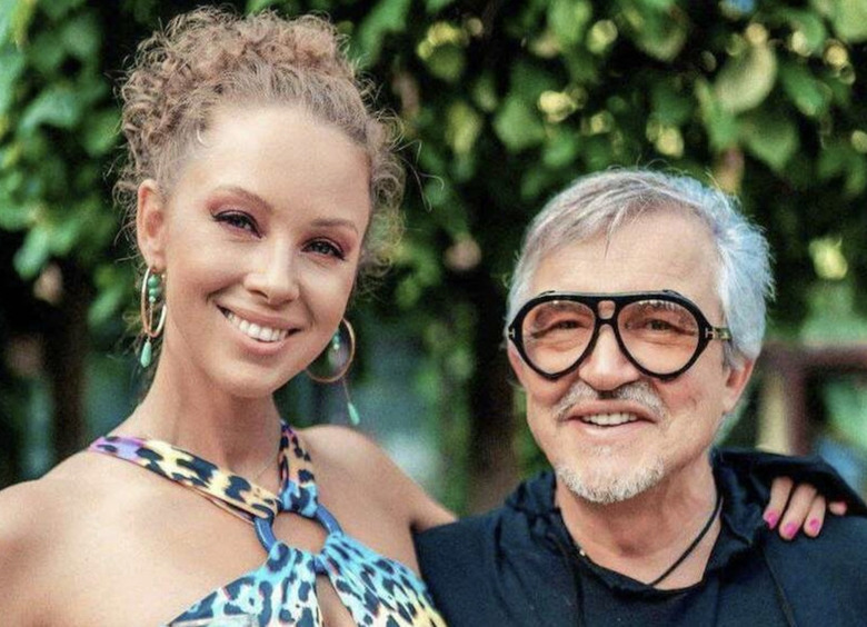 Дмитрий Дибров с бывшей женой Полиной