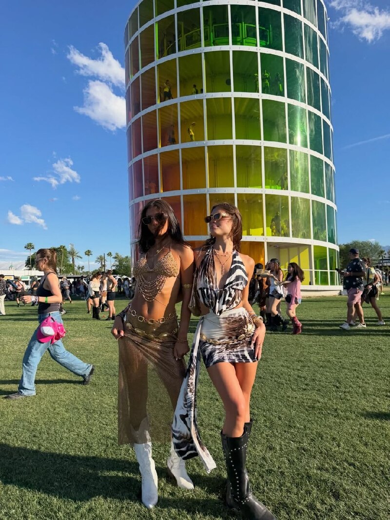 Гостьи фестиваля Coachella 2026