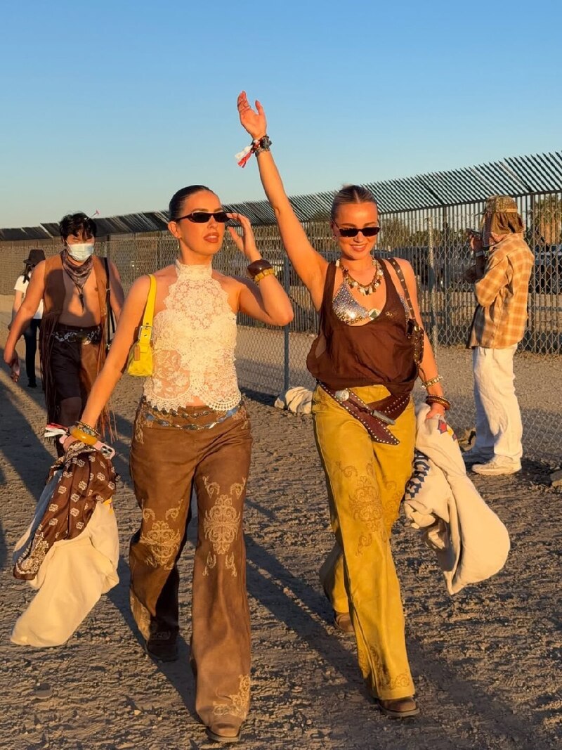 Гостьи фестиваля Coachella 2026