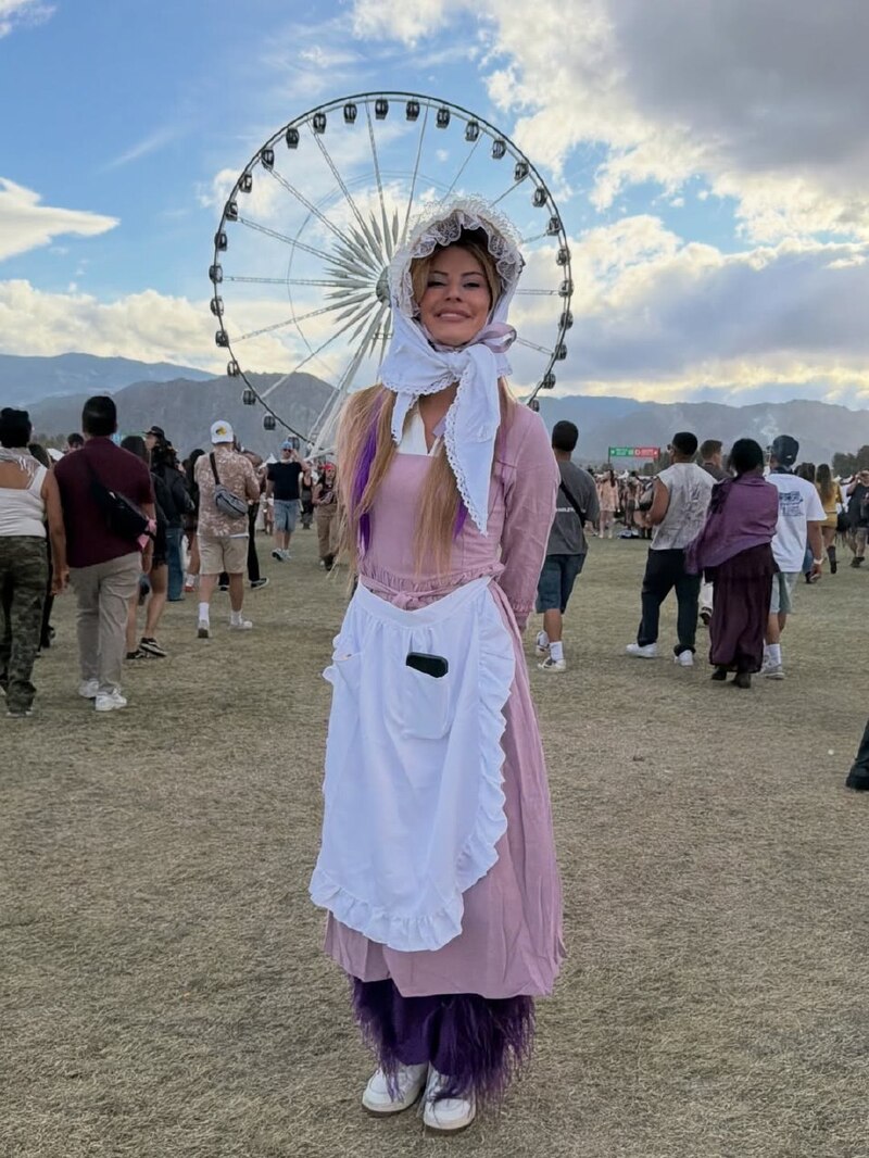 Гостья фестиваля Coachella 2026