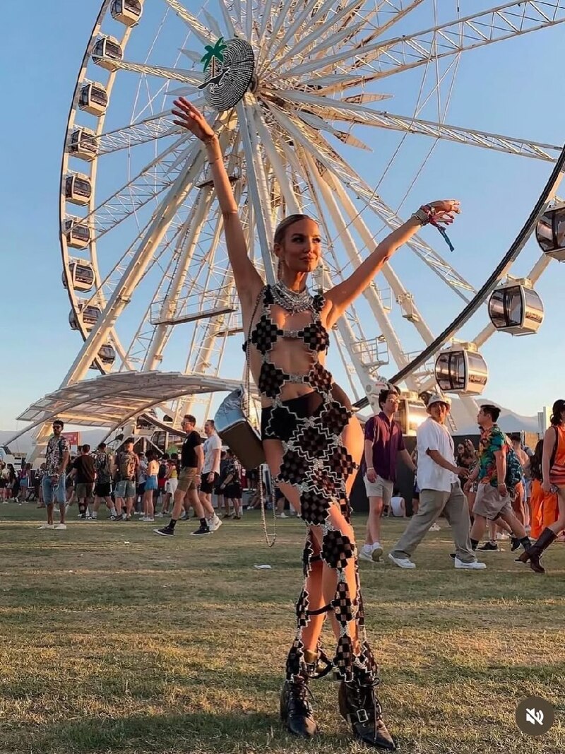 Гостья фестиваля Coachella 2026
