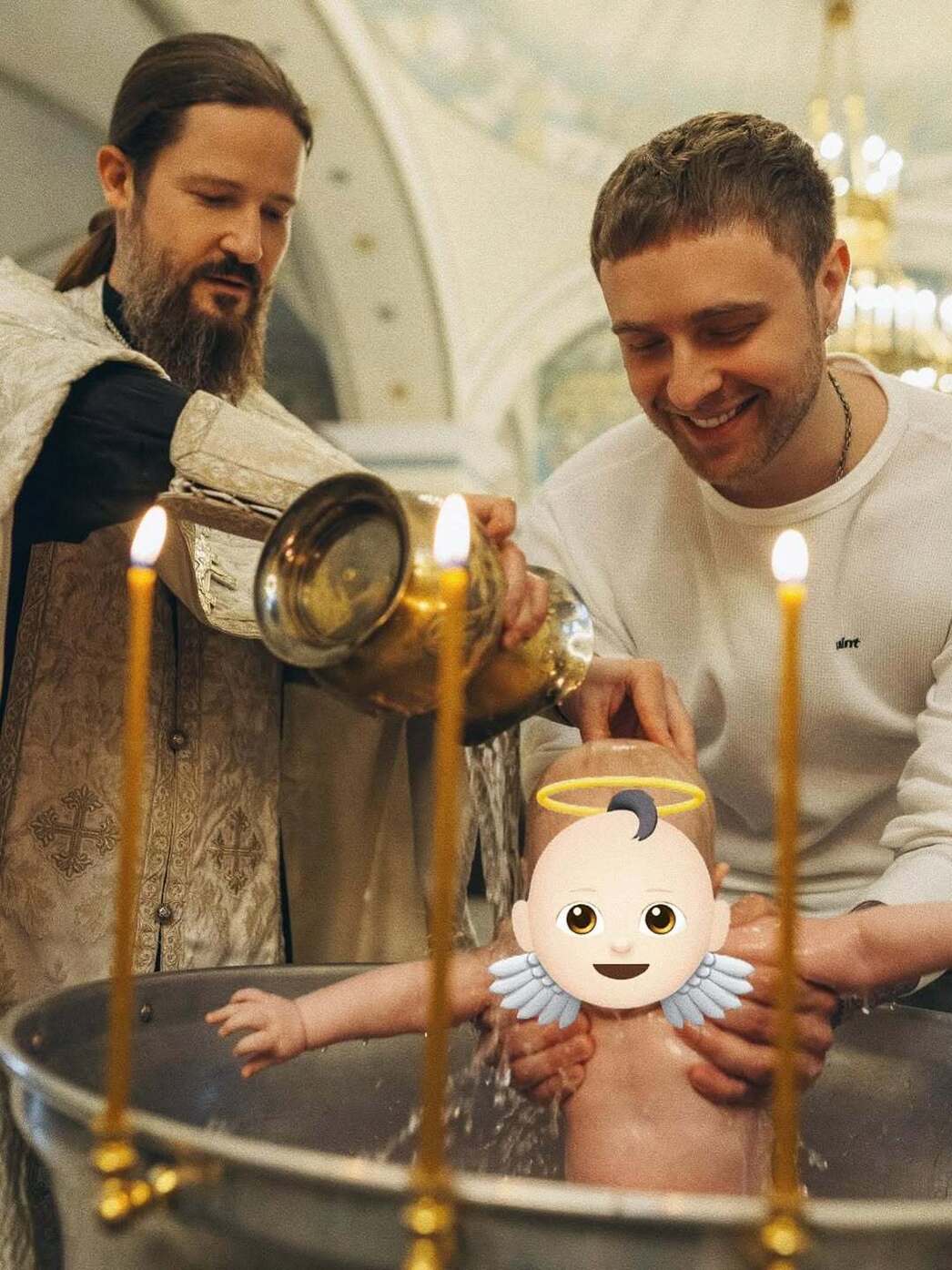 Егор Крид стал крестным отцом
