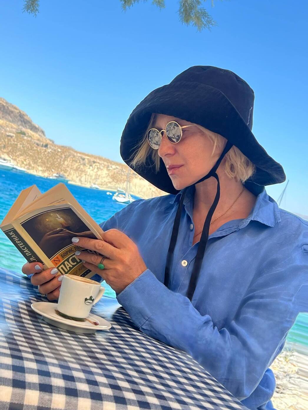 Ирина Гринева на отдыхе