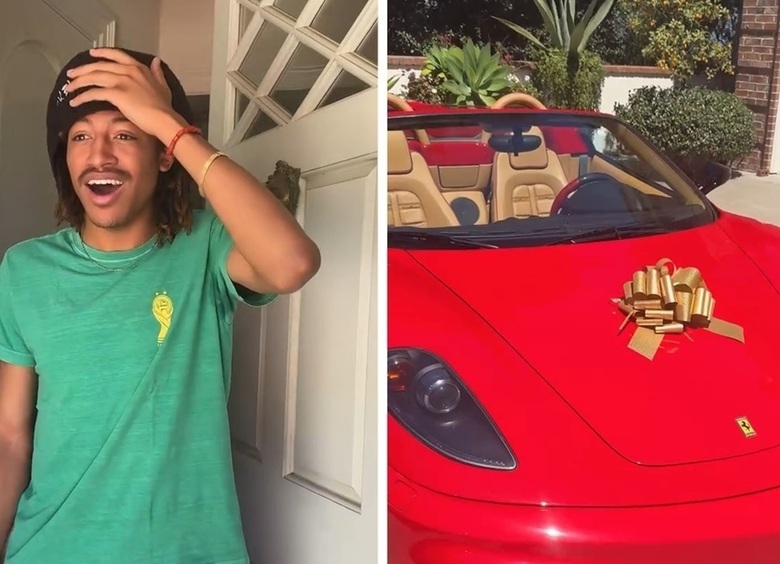 Хайди Клум подарила сыну на 21-летие Ferrari за 200 тысяч долларов