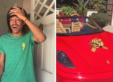 Хайди Клум подарила сыну на 21-летие Ferrari за 200 тысяч долларов